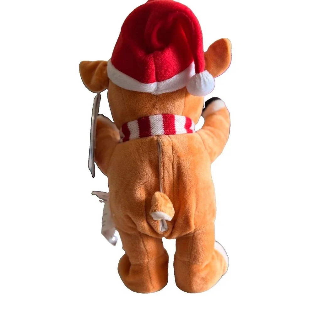 GEMMY Rudolph the Red Nosed Reindeer Side Stepper - Sings & Dances  NWT